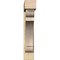 Ekena Millwork Olympic Block Rough Sawn Bracket w/ Offset Brace, Douglas Fir, 8"W x 40"D x 44"H BKT0806X40X44OLY05RDF - alternate 3
